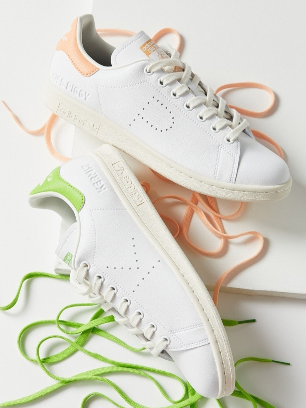 Adidas Stan Smith Kermit The Frog Miss Piggy Sneaker Limited Edition Collab